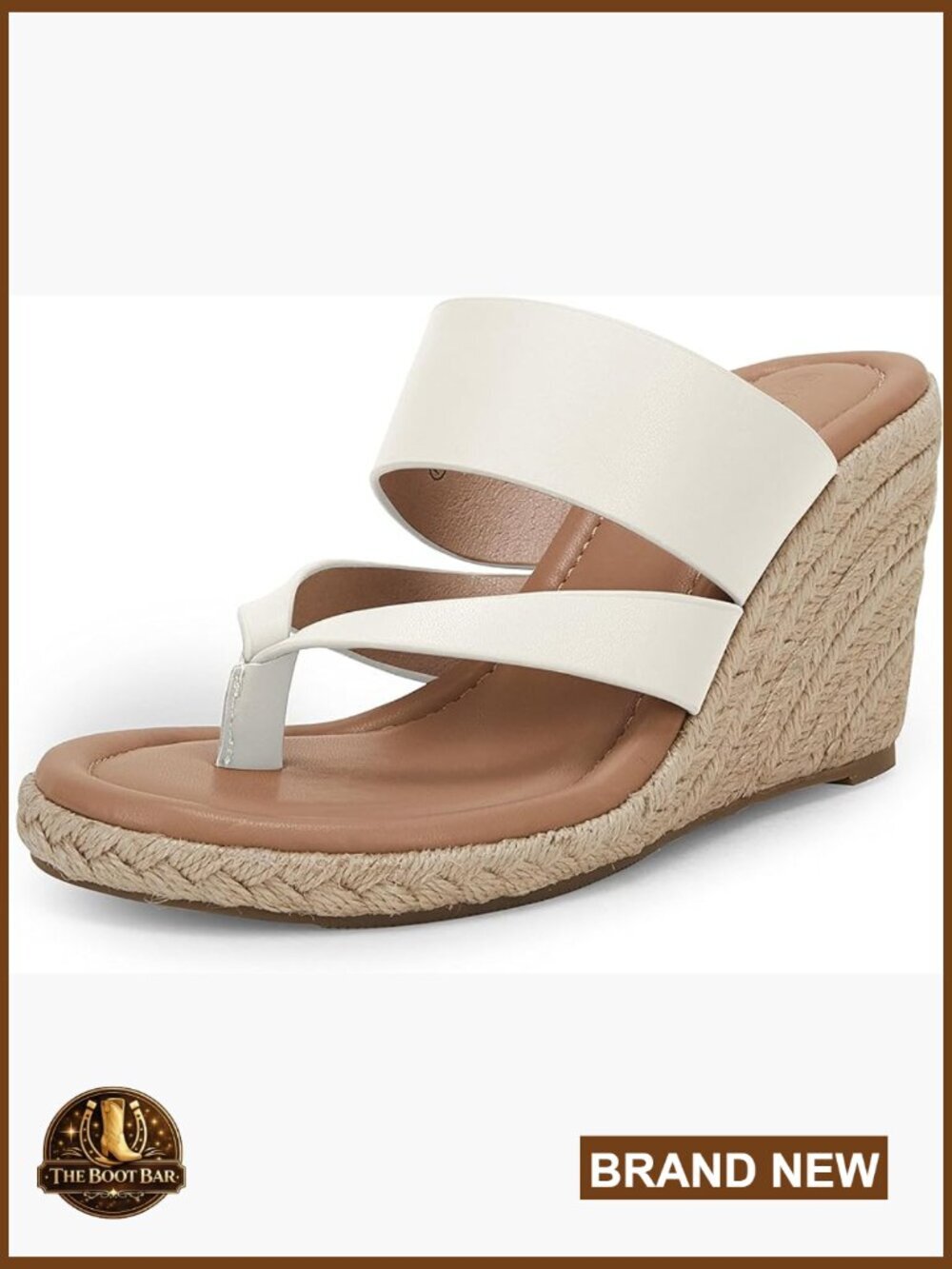 Women's Espadrille Wedge Sandals Platform Thong Strap Slides Summer
